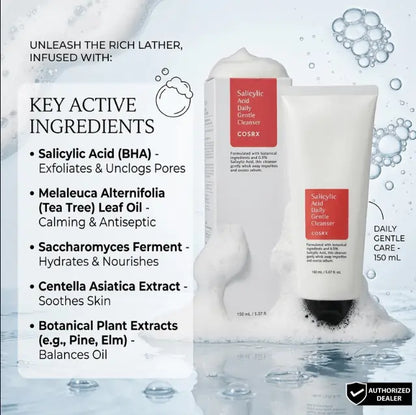 COSRX Salicylic Acid Daily Gentle Cleanser 150ML