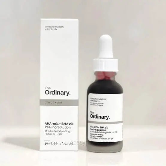 The Ordinary AHA 30% + BHA 2% Peeling Solution