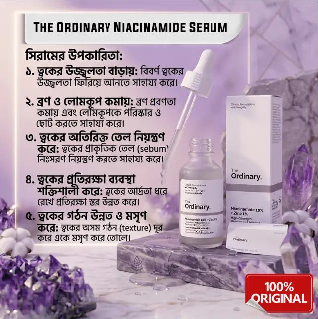 The Ordinary Niacinamide 10%+zinc 1% Serum