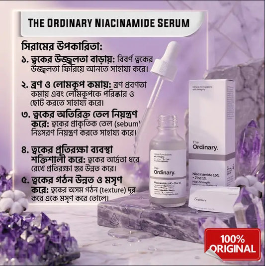The Ordinary Niacinamide 10%+zinc 1% Serum